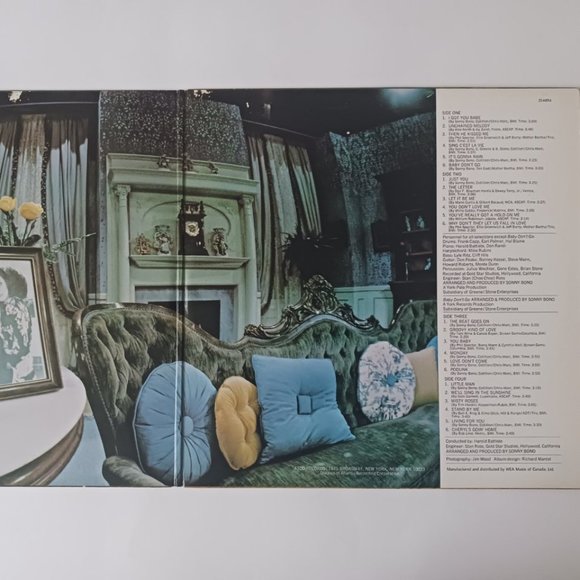 Vintage Sonny & Cher The Two Of Us vinyl LP record, double LPs, 1972 fir… - Picture 4 of 11